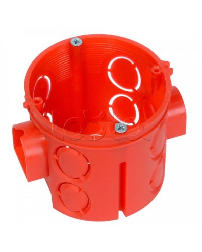 Коробка установочная углубленная безгалогенная (HF) 68х62 с саморезами (140шт/кор) Промрукав (80-0510С) в Орле Распределительные коробки Pintop.ru