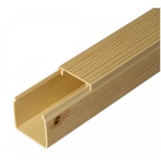 Кабель-канал сосна 2-й замок 25х25 (48м/уп) Промрукав (PR.025438)