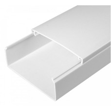Кабель-канал белый 2-й замок в г/к 100х40 (24м/уп) Промрукав (PR.0510040)