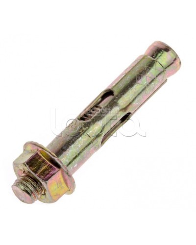 Анкерный болт с гайкой оцинкованный М6/8х65 (100 шт/уп) Промрукав (PR08.2348) в Орле Крепеж Pintop.ru