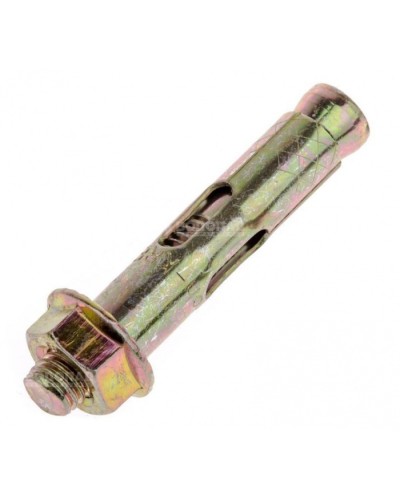 Анкерный болт с гайкой оцинкованный М10/12х60 (50 шт/уп) Промрукав (PR08.2353) в Орле Крепеж Pintop.ru