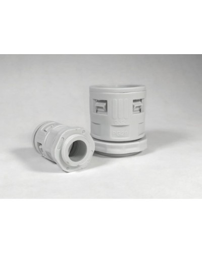 Муфта вводная для гофрированных труб серая ВМ-ГТ-20 Промрукав (PR08.3269) в Орле Повороты, муфты, тройники Pintop.ru