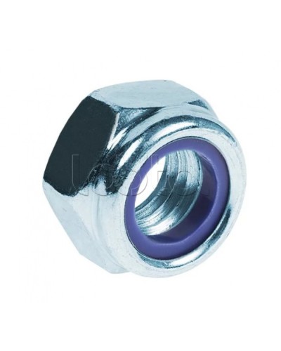 Гайка М12 с контрящим кольцом (DIN 985) (15 шт/уп) Промрукав (PR08.3669) в Орле Крепеж Pintop.ru