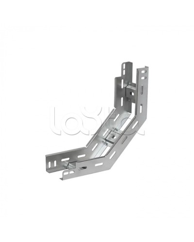 Угол вертикальный внутренний 90 градусов лестничный 400х150 (1,2 мм) Промрукав (PR08.5343) в Орле Аксессуары для лотков Pintop.ru