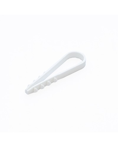 Дюбель-хомут для круглого кабеля d11-18 мм белый (10шт) Промрукав (PR08.6945) в Орле Крепеж: Дюбели, шурупы, саморезы Pintop.ru