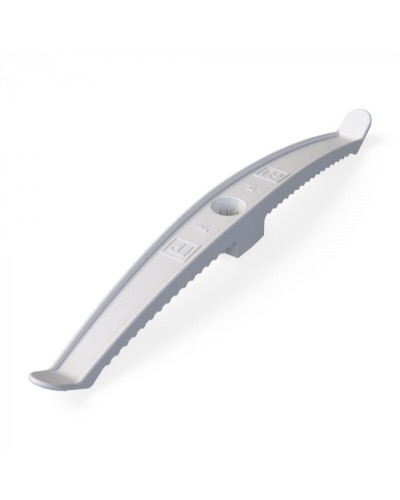 Держатель кабеля двусторонний для прямого монтажа в гофроящике белый (100 шт/кор) Промрукав (PR13.0486) в Орле Аксессуары для кабель-канала Pintop.ru