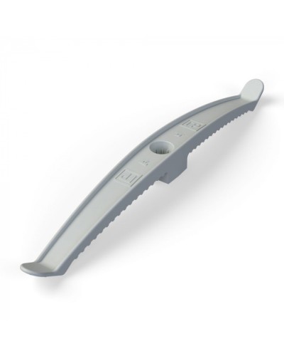 Держатель кабеля двусторонний для прямого монтажа в гофроящике серый (100 шт/кор) Промрукав (PR13.0487) в Орле Аксессуары для кабель-канала Pintop.ru