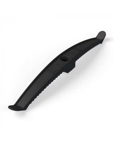 Держатель кабеля двусторонний для прямого монтажа в гофроящике черный (100 шт/кор) Промрукав (PR13.0488) в Орле Аксессуары для кабель-канала Pintop.ru