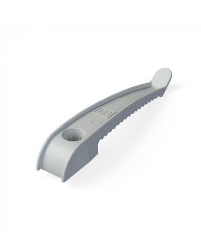 Держатель кабеля односторонний для прямого монтажа в гофроящике серый (200 шт/кор) Промрукав (PR13.0490) в Орле Аксессуары для кабель-канала Pintop.ru