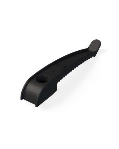 Держатель кабеля односторонний для прямого монтажа в гофроящике черный (200 шт/кор) Промрукав (PR13.0491) в Орле Аксессуары для кабель-канала Pintop.ru