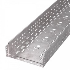 Лоток перфорированный Стандарт HDZ 300х100х3000 (0,8 мм) (6 м/уп) Промрукав (PR16.1235)