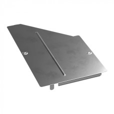 Крышка переходника правого Стандарт INOX (AISI 304) 500х300 Промрукав (PR16.5782)