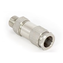 Спектрон КВБ-25/16-2У-Н-G3/4 - кабельный ввод для бронированного кабеля с двойным уплотнением резьбой G3/4, внешним диаметром кабеля D=21-25 мм и проходным диаметром кабеля d=12-16 мм