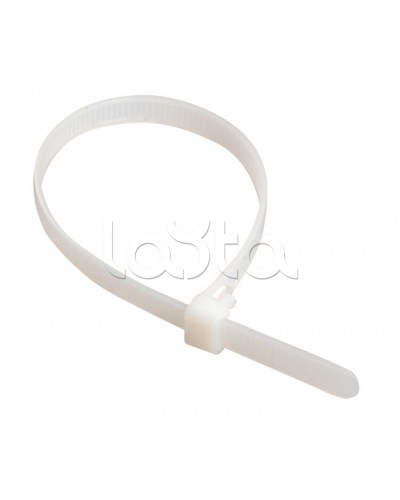 Кабельный хомут пластиковый 350*7,6мм для крепления термокабеля Спектрон-КХ-350 в Орле Стяжки-хомуты Pintop.ru