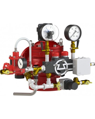 Узел управления спринклерный воздушный с электроклапаном Спецавтоматика УУ-С150/1,6Вз (Э24)-ВФ.О4-01 в Орле Дополнительное оборудование пожаротушения Pintop.ru