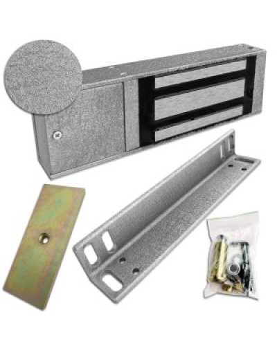 Замок электромагнитный Цифрал-250 ML ЦФРЛ.677100.002-02 серебристый шелк в Орле Электромагнитные замки Pintop.ru