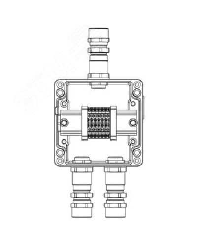 TBE-A-12-(6xCBC.2)-2xKA2MHK(A)-1xKA2MHK(C)1Ex e IIC Т5 Gb / Ex tb IIIC T95°C Db IP66 DKC (1201.121.22.121B) в Орле Комутационные взрывозащищенные коробки Pintop.ru