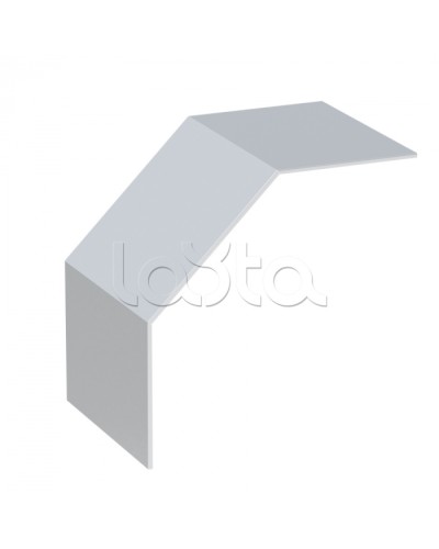 Крышка на угол 90 градусов вертикальный внешний лестничный усиленная 100x600 мм (2 мм) EKF (kvoltp90100600-2) в Орле Аксессуары для лотков Pintop.ru