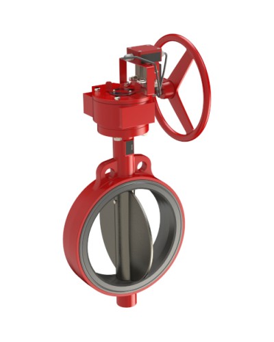 Затвордисковый с ручным приводом с контролем положения УКПЗА Спецавтоматика 3т 200/1,6(Р)-Ф.У3.1-АМК-200v1 в Орле Затворы дисковые Pintop.ru