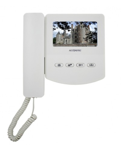 Домофон AccordTec AT-VD433C EXEL WHITE в Орле Многоабонентные системы Pintop.ru