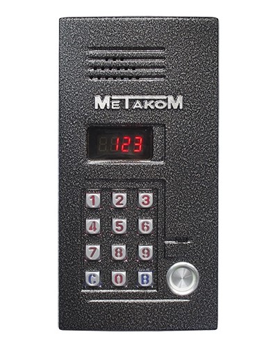 Блок вызова домофона Метаком MK2012-TM4E в Орле Блоки вызова многоабонентные Pintop.ru