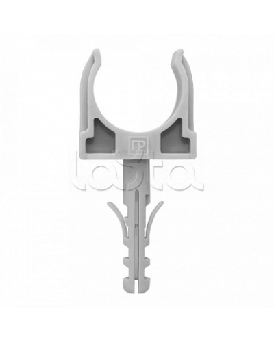 Крепеж-клипса с дюбелем серая д16 (100шт/1500шт уп/кор) Промрукав (PR13.0295) в Орле Держатели, клипсы, скобы Pintop.ru