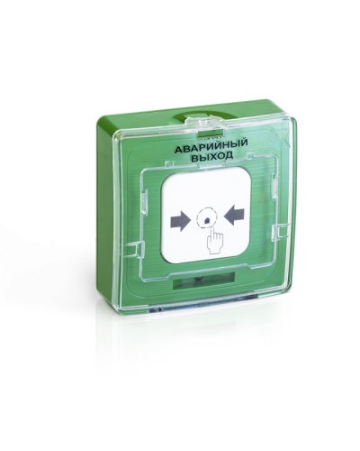 Устройство дистанционного пуска адресное Рубеж УДП 513-11 Аварийный выход (зеленый) прот. R3 в Орле Адресная система пожарной сигнализации РУБЕЖ Pintop.ru