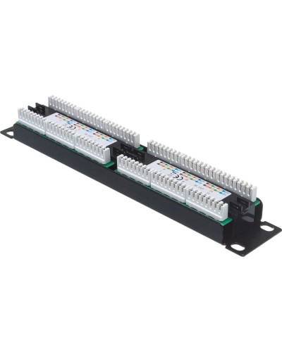 Панель коммутационная 10, 1U, 12 портов UTP, RJ-45, CAT 5e REXANT 04-0025 в Орле Патч панель Pintop.ru