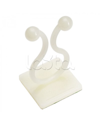 Самоклеящийся кабельный зажим (100 шт) Cabeus TTB-15 в Орле Аксессуары для кабель-канала Pintop.ru