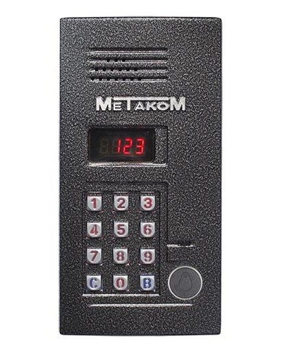 Блок вызова домофона Метаком MK2012-RFEVN в Орле Блоки вызова многоабонентные Pintop.ru