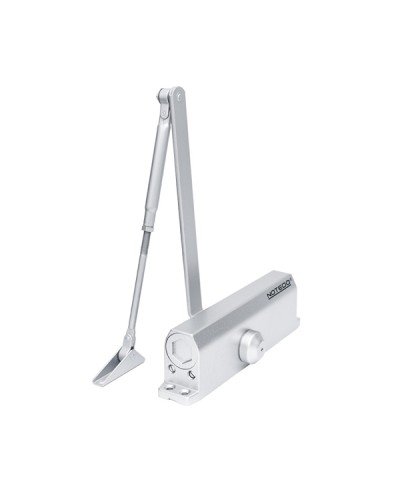 Доводчик NOTEDO DC-110 DA EN3-4, с задержкой закрывания, с рычажной тягой, (бронза) (RAL7013) в Орле Доводчики Pintop.ru