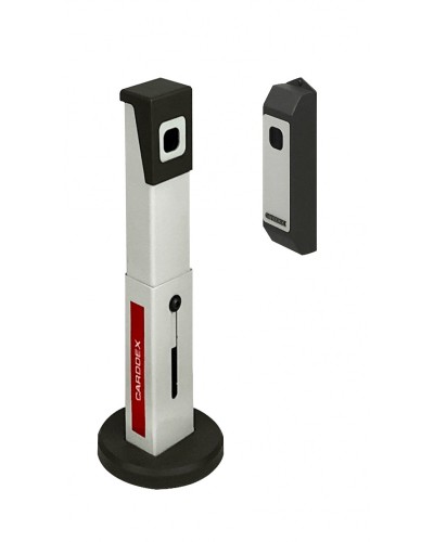 Комплект беспроводных фотоэлементов CARDDEX PR-01 (передатчик и приемник, навесной + стойка) в Орле Запчасти для шлагбаумов и автоматики Pintop.ru