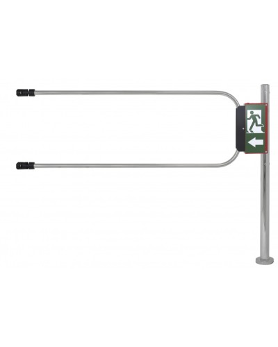 Smartec ST-GR014EC-CR - Калитка аварийного выхода с электромагнитом, хромированная, в комплекте стойка 1000 х D50 мм и створка 1400 х D25 мм. в Орле Калитки Pintop.ru