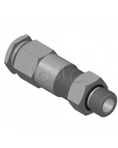 Кабельный ввод для бронированного кабеля с двойным уплотнением резьбой G1/2, внешним диаметром кабеля D=11-15 мм и проходным диаметром кабеля d=6-10 мм Спектрон КВБ-15/10-2У-М-G1/2 в Орле Аксессуары для кабель-канала Pintop.ru