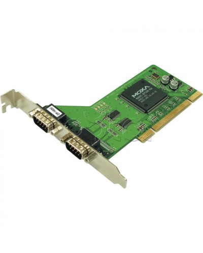 2-портовая плата RS-232 для шины Universal PCI Moxa CP-102U в Орле Сетевые карты Pintop.ru