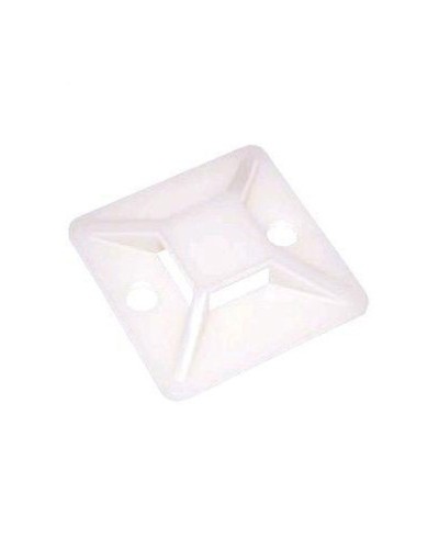 Площадка самоклеящаяся под стяжку, 20х20 мм, белая (100шт.уп) TWT-CV-ATM20 в Орле Расходные материалы для шкафов и стоек Pintop.ru