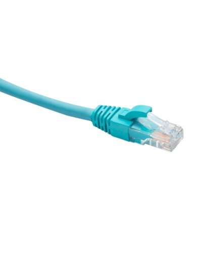Шнур коммутационный U/UTP категория 5e LSZH нг(А)-HF 1,0 м, бирюзовый Datarex DR-181607 в Орле Патчкорды (медные) Pintop.ru