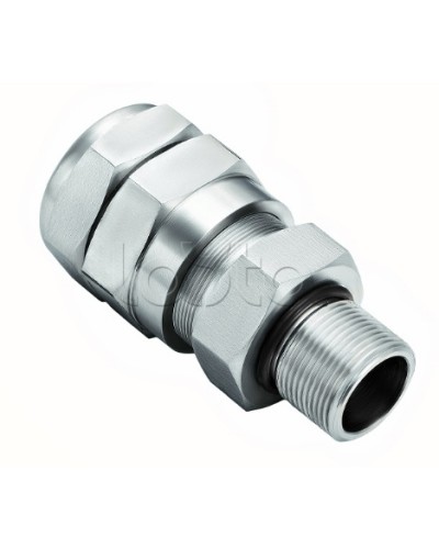 Кабельный ввод для бронированного кабеля с уплотнением внутренней оболочки кабеля резьбой G1/2, внешним диаметром кабеля D= 8-12мм и проходным диаметром кабеля d= 4-8 мм Спектрон КВБ-12/8-М-G1/2 в Орле Аксессуары для кабель-канала Pintop.ru