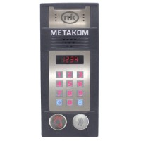 Многоабонентый антивандальный блок вызова со встроенной видеокамерой Метаком MК2018-RFMFСV