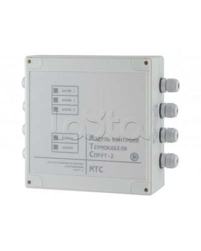 Пороговый модуль контроля термокабеля Плазма-Т МТС-2 в Орле Системы пожаротушения и огнезащиты Pintop.ru