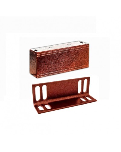 Замок электромагнитный Олевс М1-200 с уголком медный антик в Орле Электромагнитные замки Pintop.ru