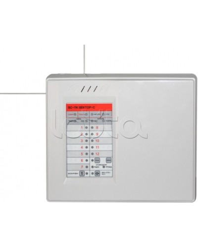 Прибор приемно-контрольный и управления охранно-пожарный адресный радиоканальный Версет ВС-ПК ВЕКТОР-С (WiFi+GE) в Орле Адресная система Версет Pintop.ru