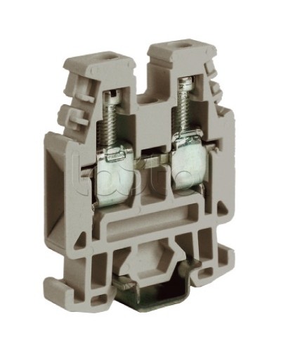 Зажим 4 кв.мм серый DKC ZRP300GR в Орле Крепежные изделия Pintop.ru