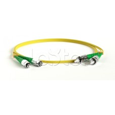 Патч-корд волоконно-оптический Hyperline FC-D2-9-SC/AR-SC/AR-H-5M-LSZH-YL