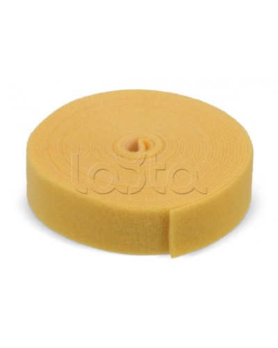 Лента (липучка) в рулоне Cabeus (ROL-5x25-YL) в Орле Стяжки-хомуты Pintop.ru