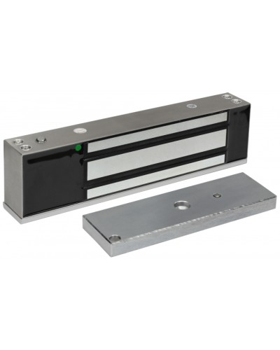 Smartec ST-EL523DLW-SS - Электромагнитный замок, уличное исполнение, СИД, датчик положения двери, IP68, нержавеющая сталь, усилие 520-540 кг. в Орле Электромагнитные замки Pintop.ru