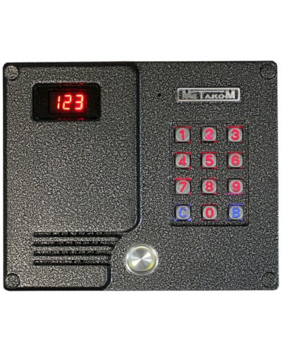 Блок вызова домофона Метаком MK2007-TM-EV в Орле Блоки вызова многоабонентные Pintop.ru