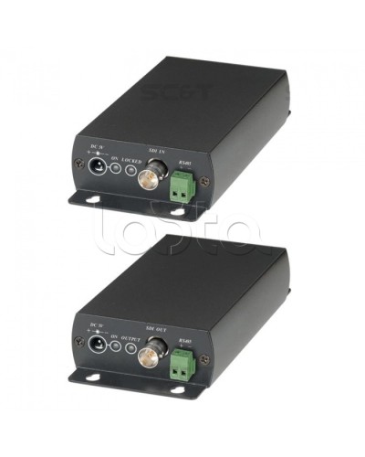 Комплект для передачи HD-SDI и RS485 по одному кабелю витой пары SC&T SDI05A в Орле Видеоусилители, Модуляторы, Делители Pintop.ru