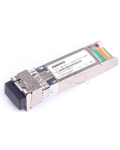 Оптический SFP Модуль OSNOVO SFP-S1LC15-10G-1330-1270 в Орле Модули SFP/XFP/GBIC Pintop.ru