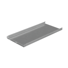 Лоток неперфорированный 50х500х1,0 L2500 мм "Быстрый монтаж ПЛЮС" КМ-Профиль (LNplus50-500-1.0-2500)